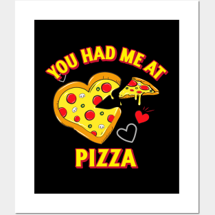 Pizza Love Posters and Art